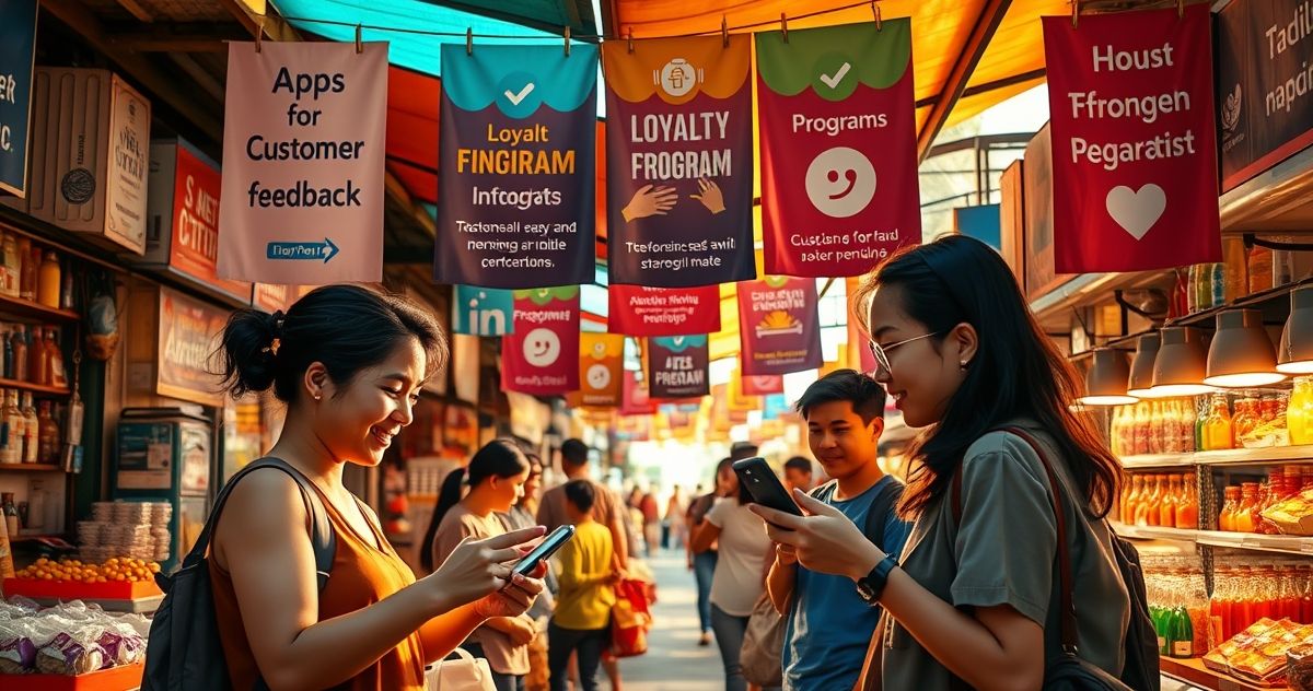 Mobile apps enhancing customer engagement for Filipino businesses